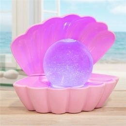 Seashell Clam Glitter Lamp