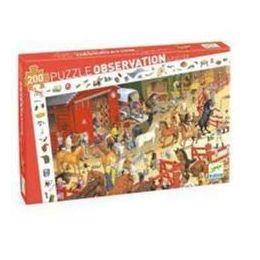 Djeco 200pc Observation Horse Riding