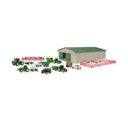 John Deere 70pc Mini Vehicle Farm Toy Playset