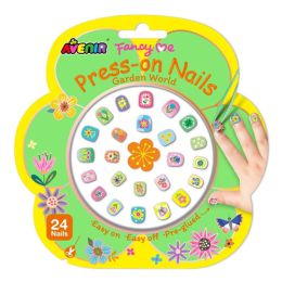 Avenir Press On Nails Garden World