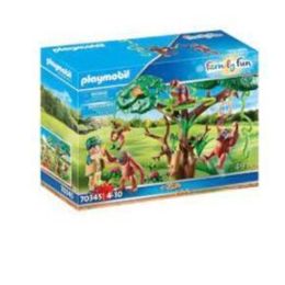 Playmobil Orangutans With Tree (d)