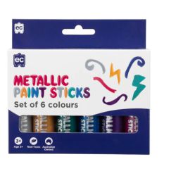 EC Paint Sticks Metallic Set 6