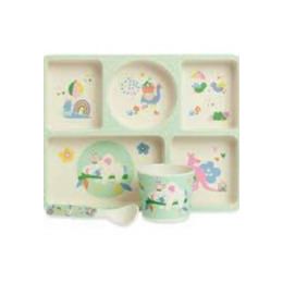 Penny Scallan Bamboo Divided Plate Set Kipping Koala