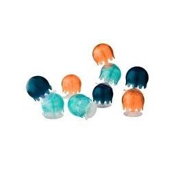 Boon Jellies Suction Cup Bath Toy Navy/Coral