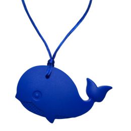 Necklace Sensory Chew – Whale – Blue