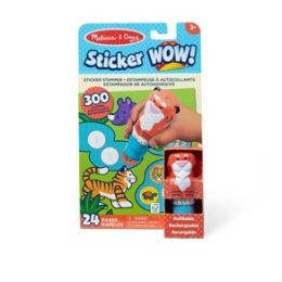 Melissa & Doug Sticker WOW! Sticker Stamper & Activity Pad Tiger