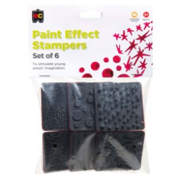 Paint Effect Stampers Set Of 6