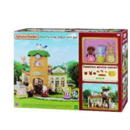 Sylvanian Country Tree School Gift Set
