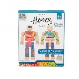 Playhard Heros Mini Twin Pack Colour your Own (D)