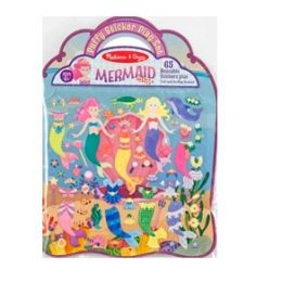 Melissa & Doug Reusable Puffy Sticker Play Set Mermaid