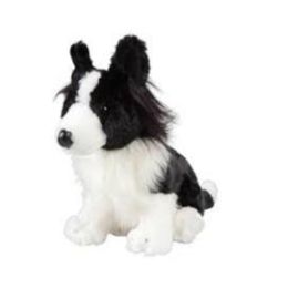 Minkplush Matey Border Collie Dog 22cm