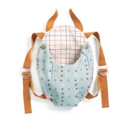 Djeco Baby Doll Carrier Blue Grey