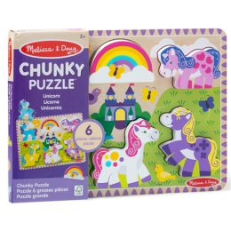 Melissa & Doug Unicorn Chunky Puzzle