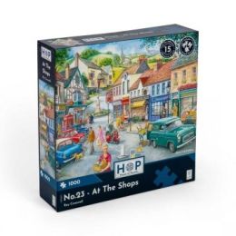 House Of Puzzles At the Shops Find the Difference 1000 piece