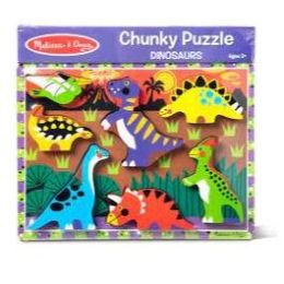 Melissa & Doug Chunky Dino Puzzle