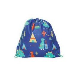 Penny Scallan Drawstring / Library Bag Dino Rock