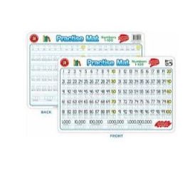 Practise Mat Numbers 1-100