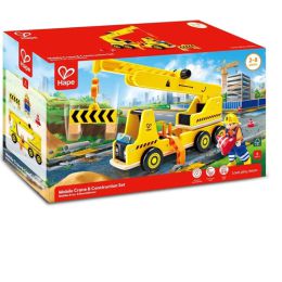 Hape Mobile Crane & Construction Set