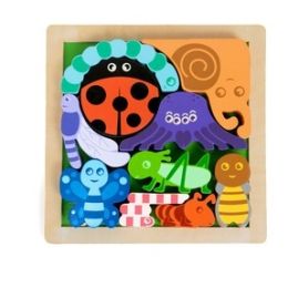 Kiddie Connect Bugs Chunky Puzzle