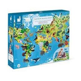 Janod 200pc Endangered Animals Puzzle (d)