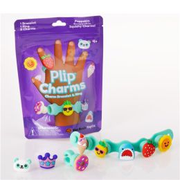 Fat Brain Plip Charms Teal Bracelet