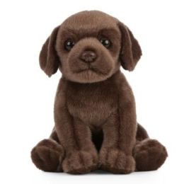 Living Nature Chocolate Labrador Puppy (18cm)