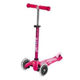 Mini Micro Scooter Deluxe LED Pink