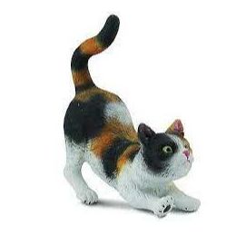 Collecta Cat Moggy Stretching