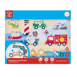 Hape Emergency Peg Puzzle