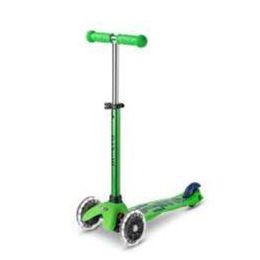 Mini Micro Scooter Deluxe LED Green/Blue