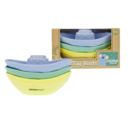 Silicone Bath Tug Boats 3pc Set