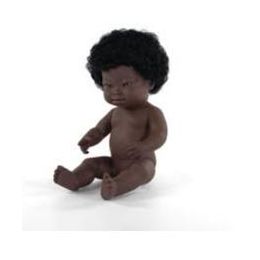 Miniland 38cm Downs African Girl Naked