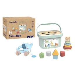 Tooky Toy My Forest Friends 3 in 1 Toy Box