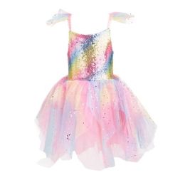 Great Pretender's Rainbow Fairy Dress With Wings Size 5-6