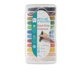 First Creations Easi Grip Crayons 12