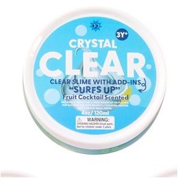 J'adore Clear Slime with Adds-ins Surfs Up