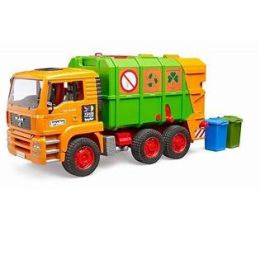 Bruder 1:16 50th Anniversary Man Tga Garbage Truck Special Colours