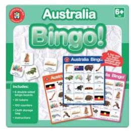 Learning Can Be Fun Australia Bingo