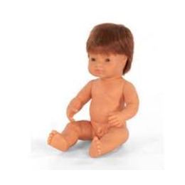 Miniland 38cm Cauc Boy Red Hair Undress