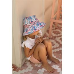 Acorn Vacation Broad Brim Bucket Hat Medium 52cm