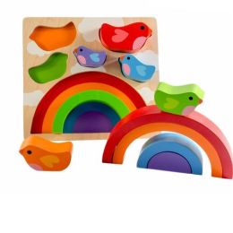 Kiddie Connect Bird and Rainbow Puzzle