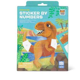 Tiger Tribe Sticker By Numbers - Dinosaurs