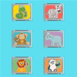 Glo Pal Light Up Cubes Zoo Animals 6pk