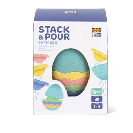 Tiger Tribe Stack & Pour Bath Egg Eco