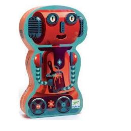 Djeco 36pc Silhouette Bob The Robot