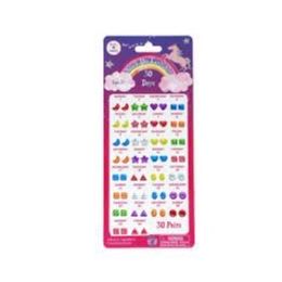 Pink Poppy 30-Day Stick-On Earring