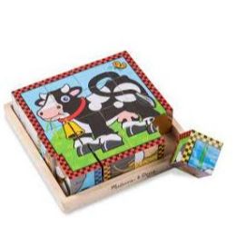 Melissa & Doug Cube Puzzle Farm