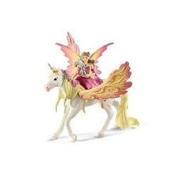 Schleich Fairy Feya With Pegasus Unicorn