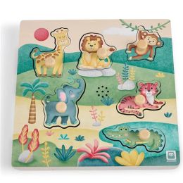 Eureka Kids Sound Puzzle Savanna