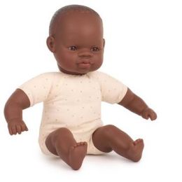 Miniland 32cm African Soft Bodied Doll (d)